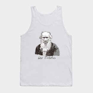 Portrait of Leo Tolstoy Tank Top